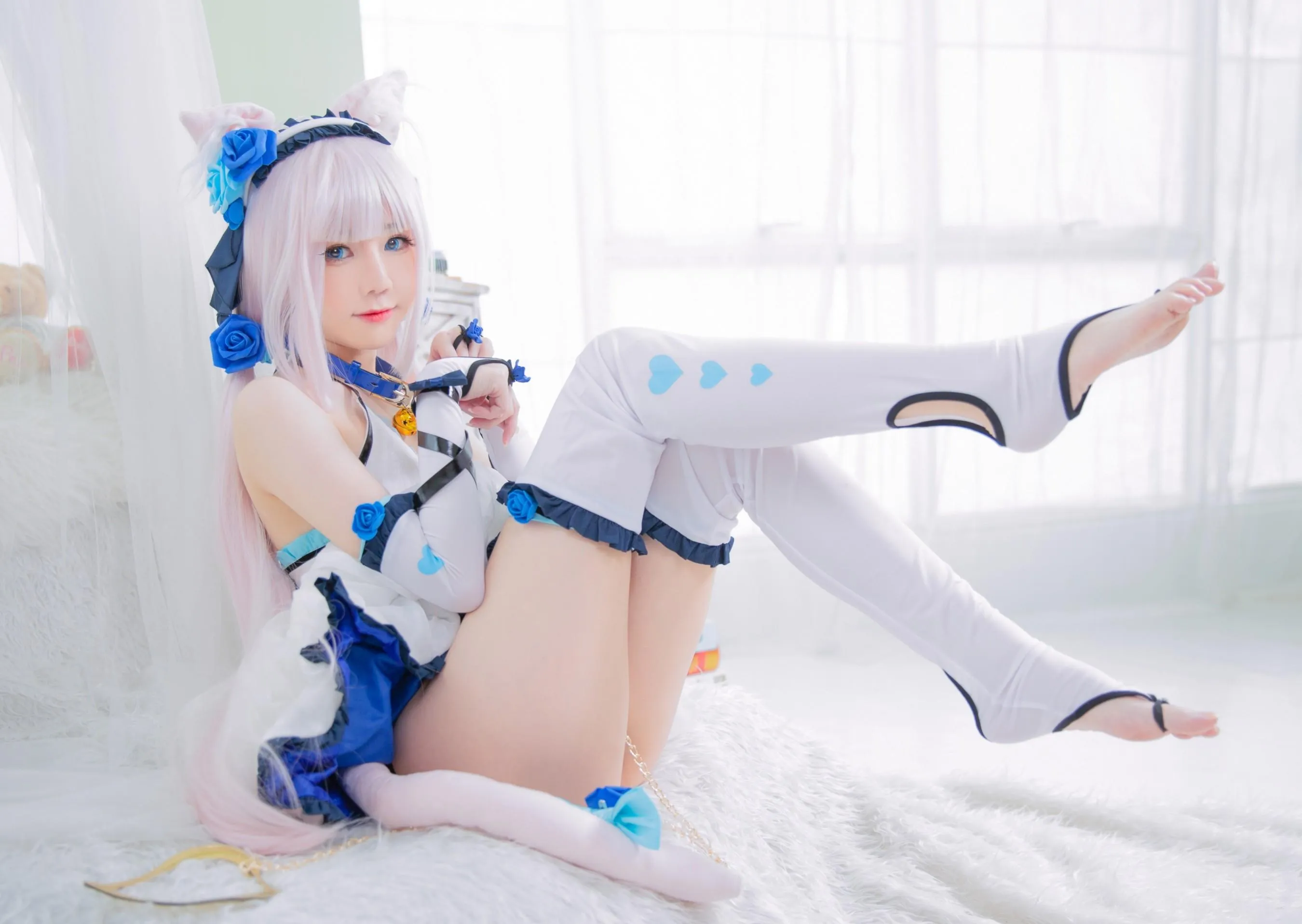 Sally Dorasnow – NO.32 Nekopara Vanilla Lingerie [41P]插图6